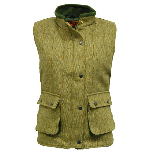 Ladies Tweed Gilet