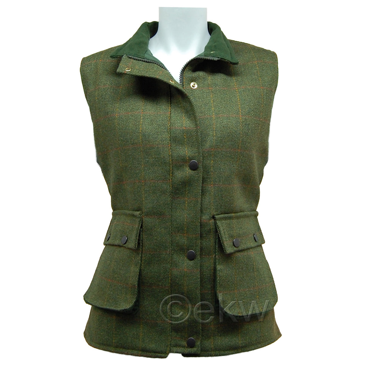 Ladies Tweed Gilet