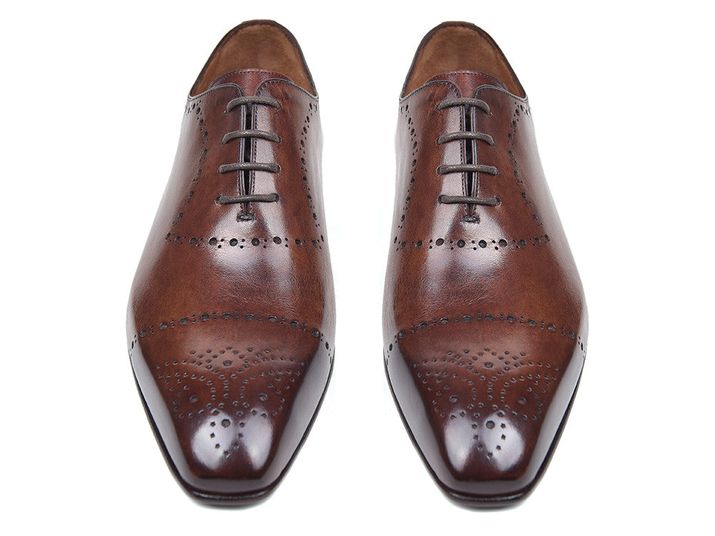 Wholecut Brogues, Brown, Handmade to order.