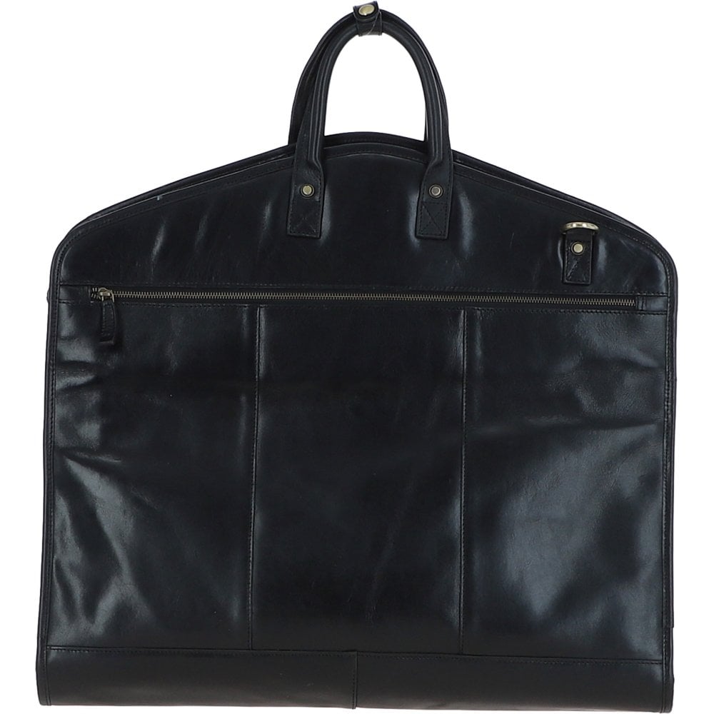 Shoreditch leather suit carrier