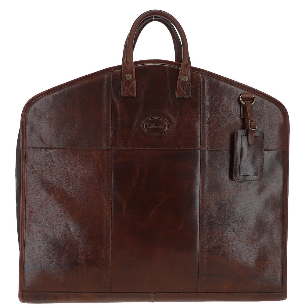 Shoreditch leather suit carrier