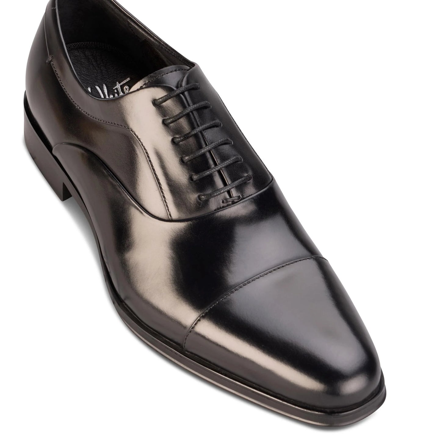 Guildhall Cap Toe Oxfords (Black)