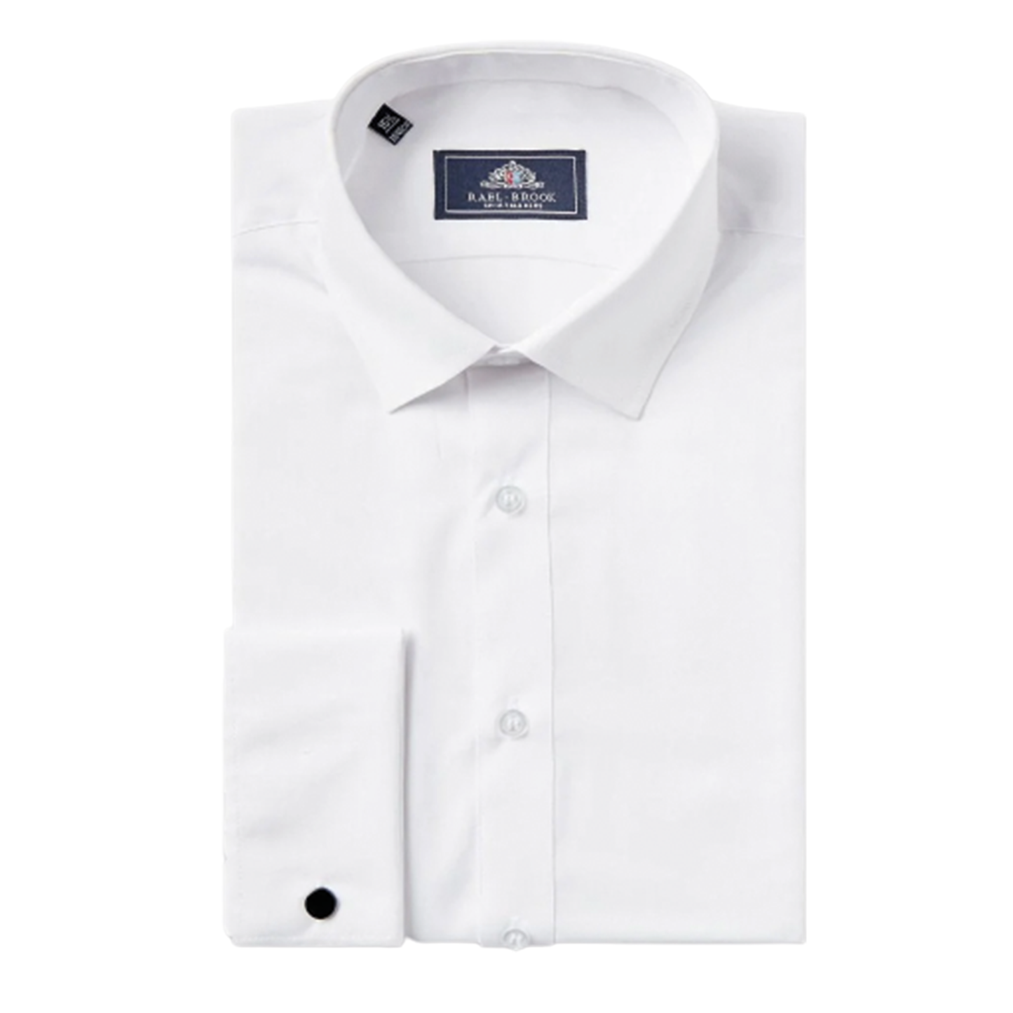 Tasker & Shaw | Luxury Menswear | CLASSIC FIT WHITE DOUBLE CUFF SHIRT