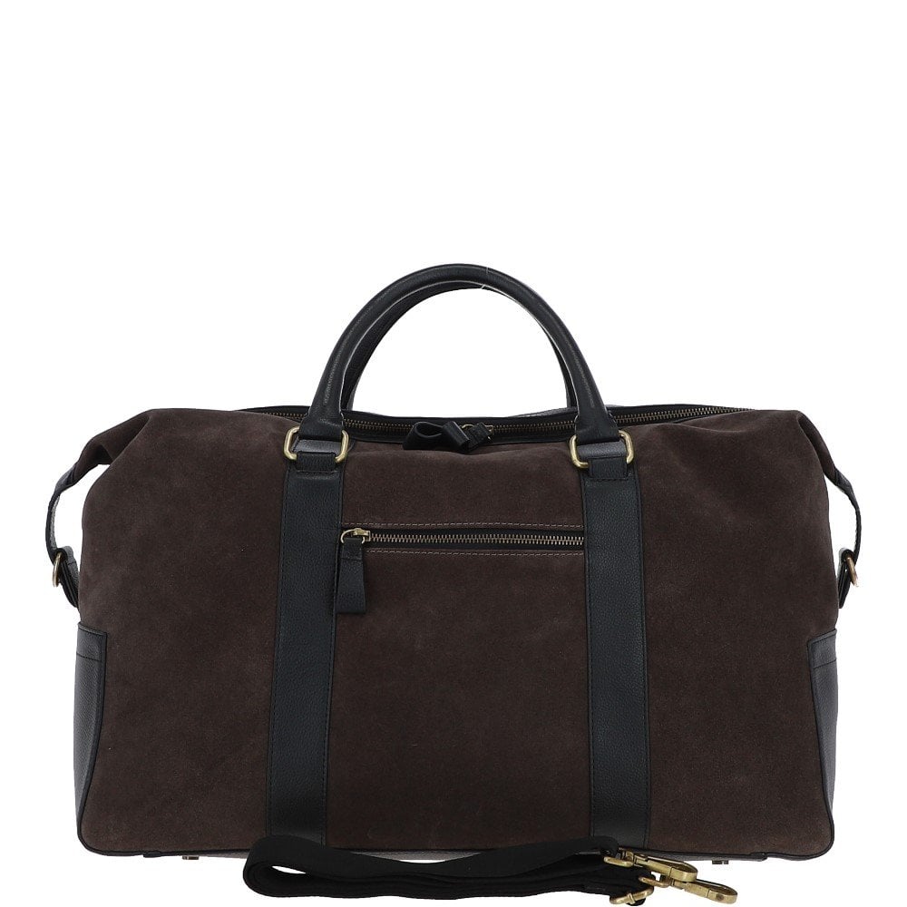 Luxury discount leather holdall